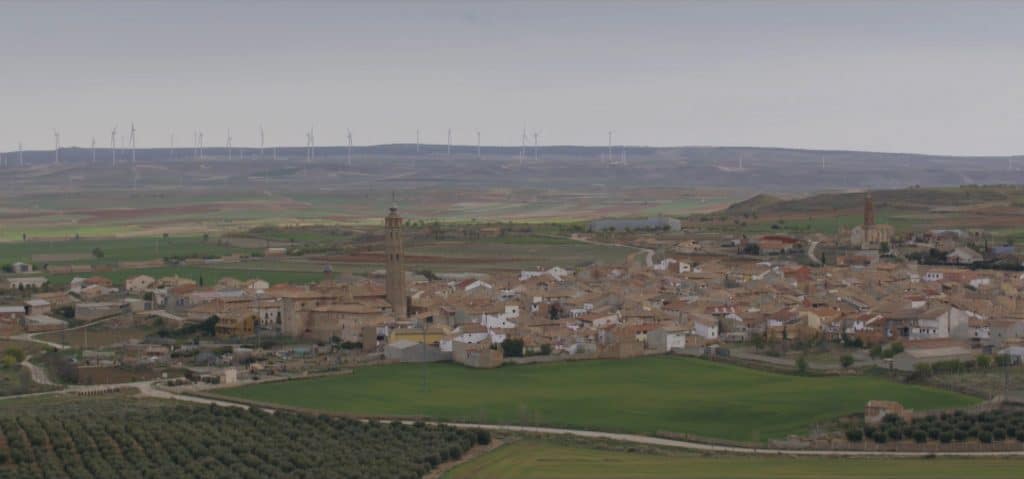 Vista general de Muniesa con Molinos. /Endesa
