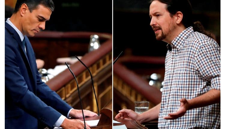Pedro Sánchez y Pablo Iglesias