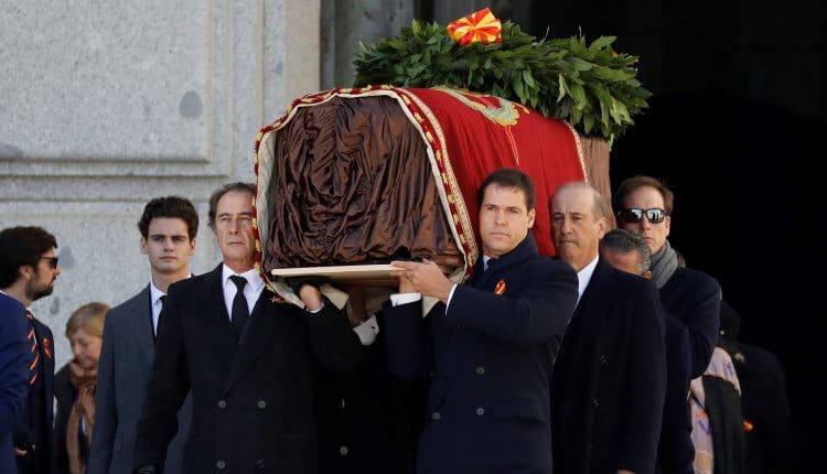 Exhumación de Franco