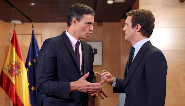 Los líderes del PSOE y PP, Pedro Sánchez y Pablo Casado, en una imagen de archivo. / Efe