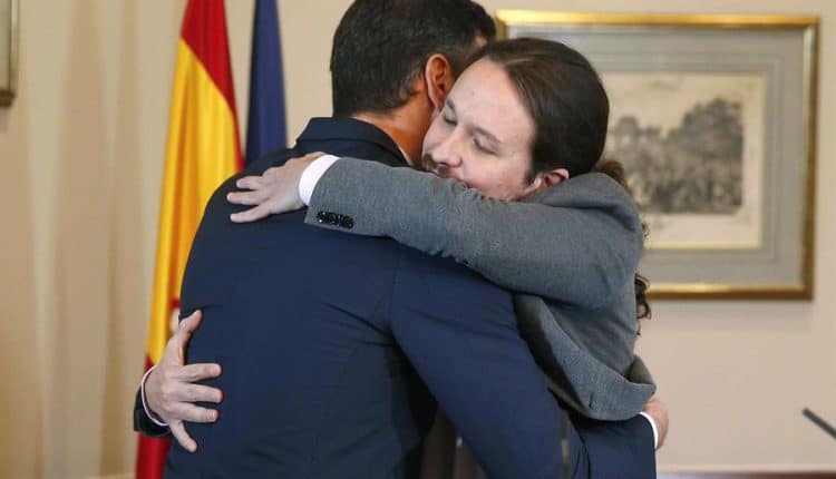 Pablo Iglesias y Pedro Sánchez