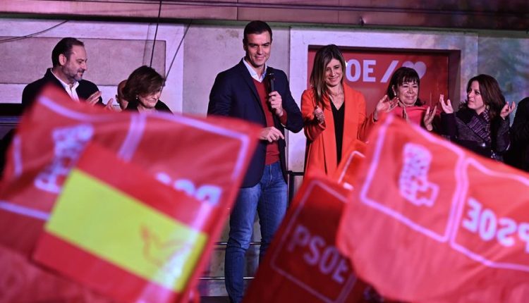 Elecciones 10 de noviembre: Pedro Sánchez