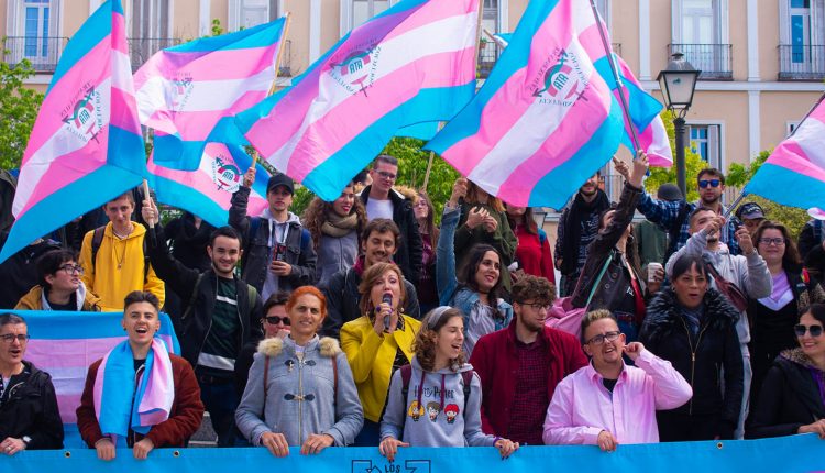 La Federación Plataforma Trans, respaldadas por cientos de profesionales, urgen al nuevo Gobierno a tramitar la Ley Trans Integral en España./ Federación Plataforma Trans (Facebook)