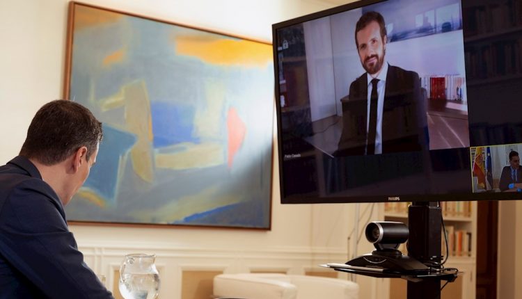 Pedro Sánchez y Pablo Casado