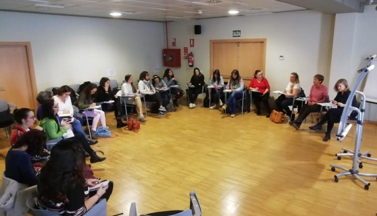 Taller de cuidados en Vallecas. / A3CALLES
