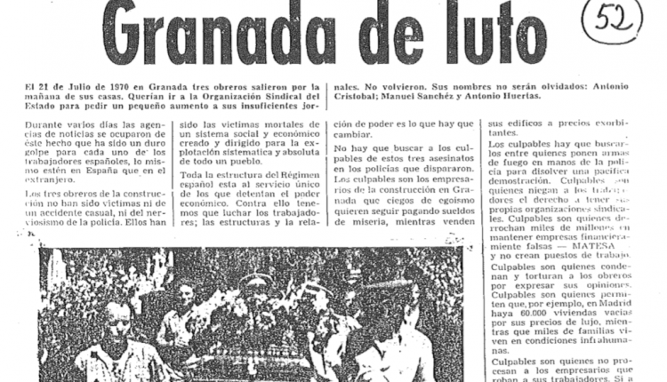 obreros asesinados
